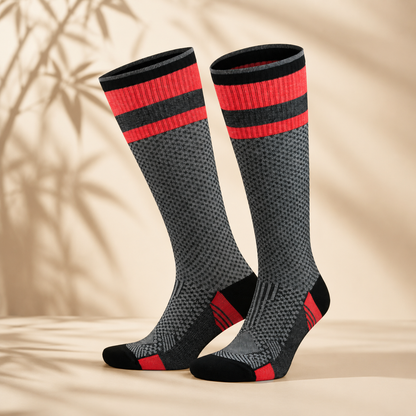 Bambu Destek Çorabı Siyah